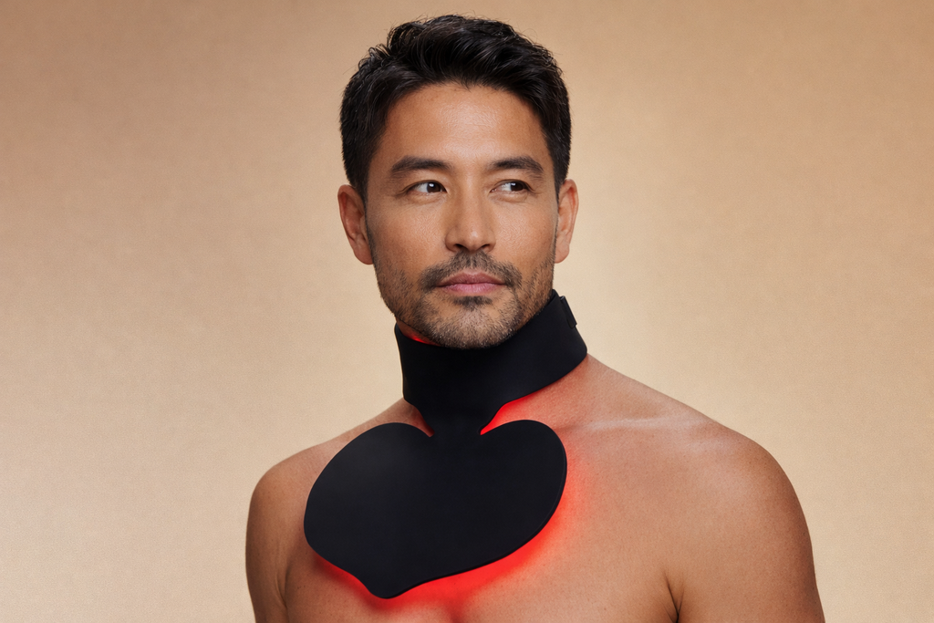 Red Light Neck and Chest Mask