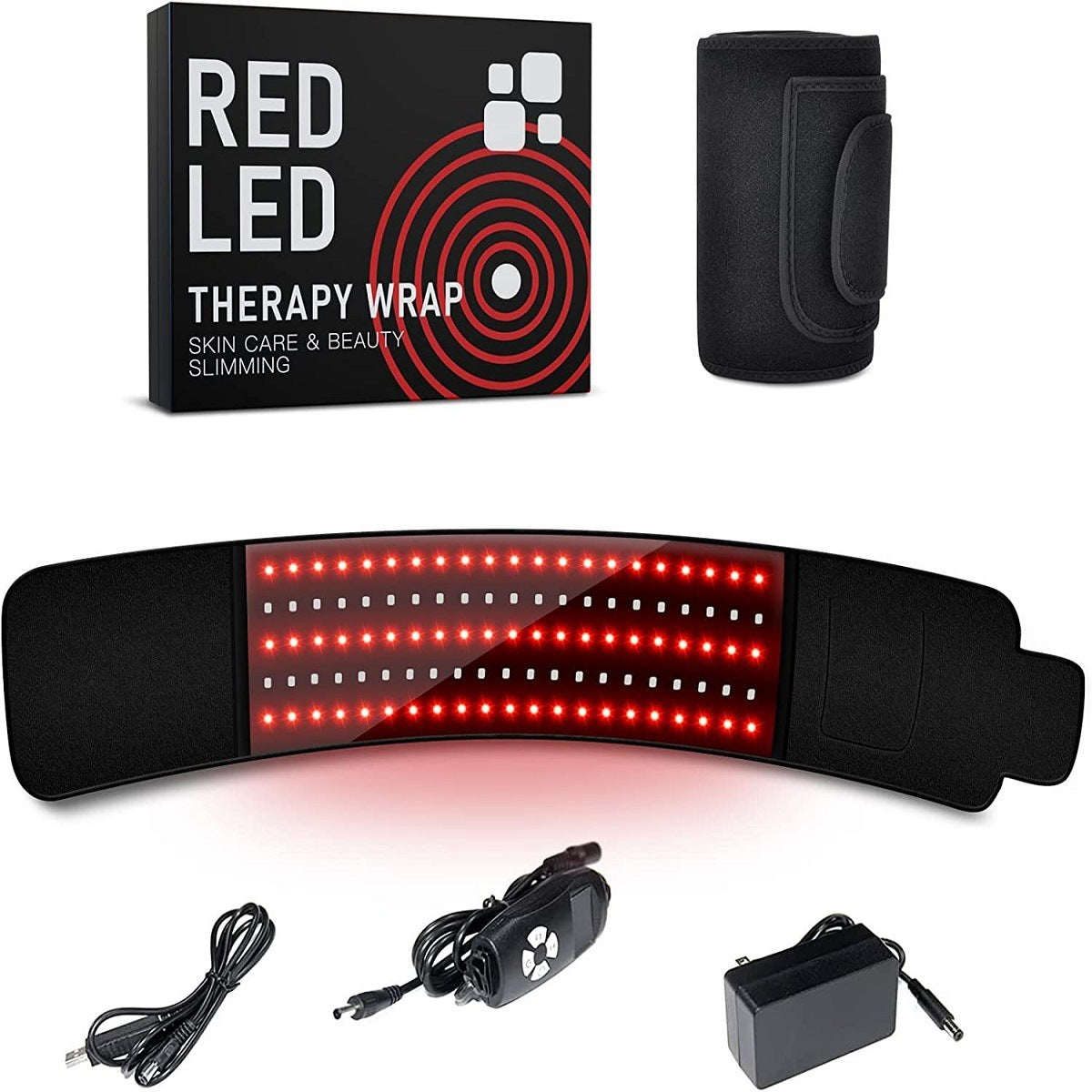 ThermaBelt Pro X105 — 105-LED Red + Near-Infrared Therapy Waist Belt CJ Dropshipping