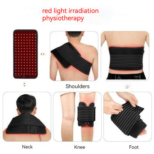 Red Light Physical Therapy Belt Infrared Hot Compress Phototherapy CJ Dropshipping